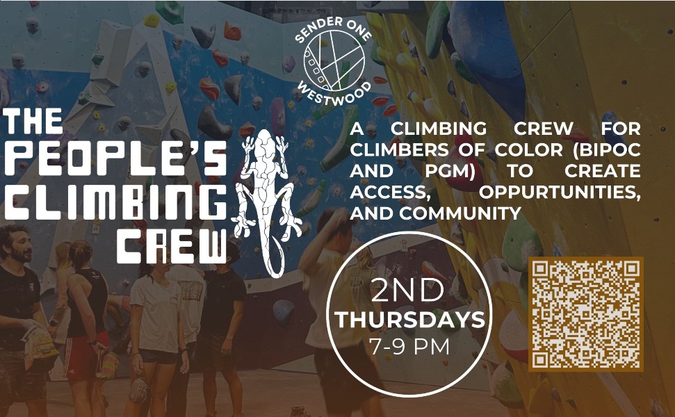 The People’s Climbing Crew at Sender One